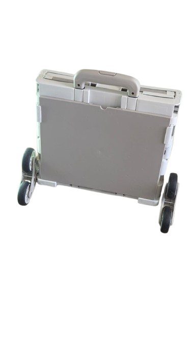 Collapsible Rolling Cart with Stair Climbing Wheels