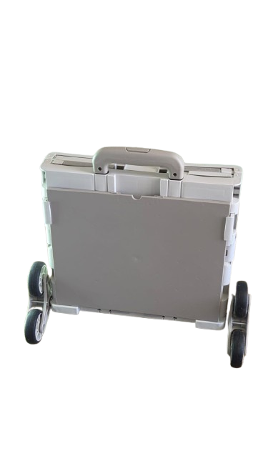Collapsible Rolling Cart with Stair Climbing Wheels