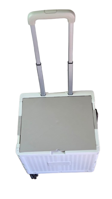 Collapsible Rolling Cart with Stair Climbing Wheels